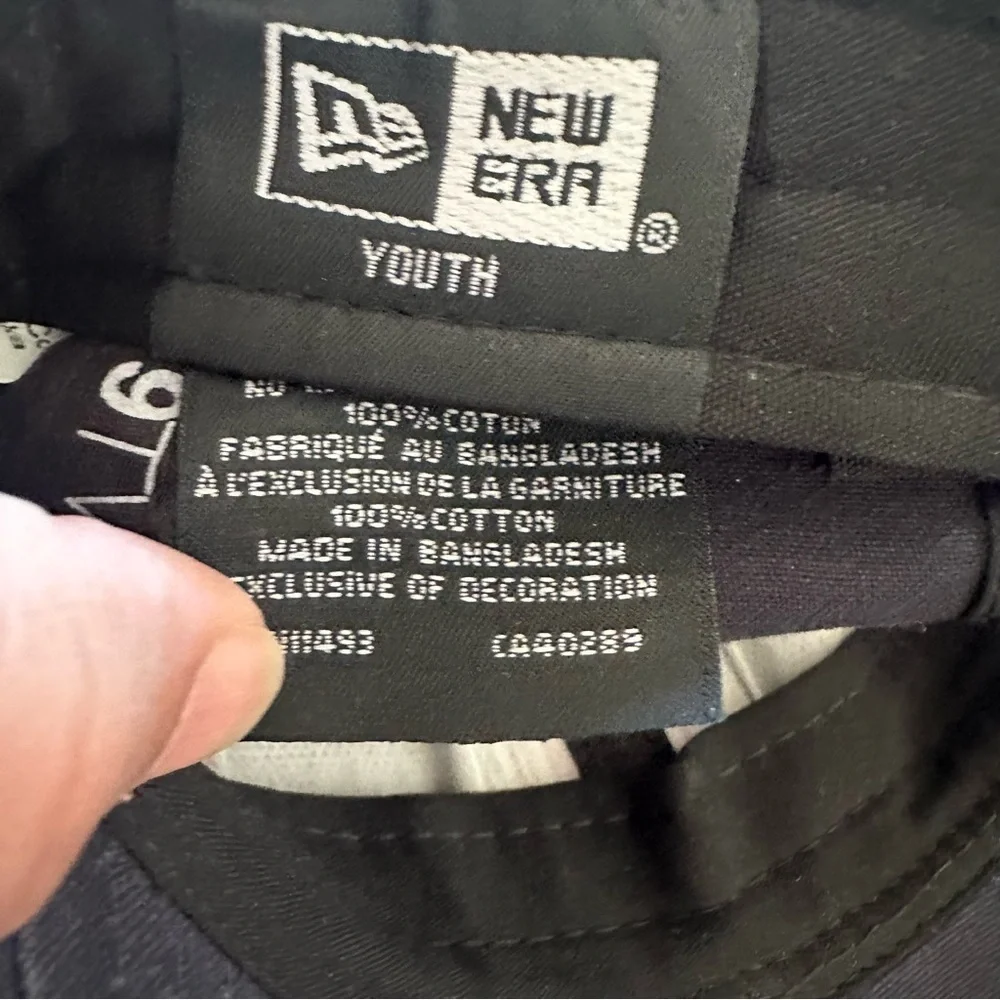 New Era Black Youth Cap